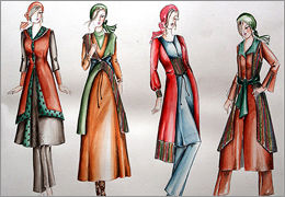 طراحی لباس در تهران